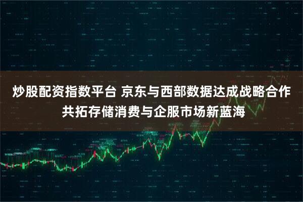 炒股配资指数平台 京东与西部数据达成战略合作 共拓存储消费与企服市场新蓝海